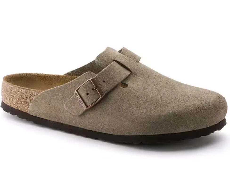 Birkenstock Suede Clogs — supplied photograph 1