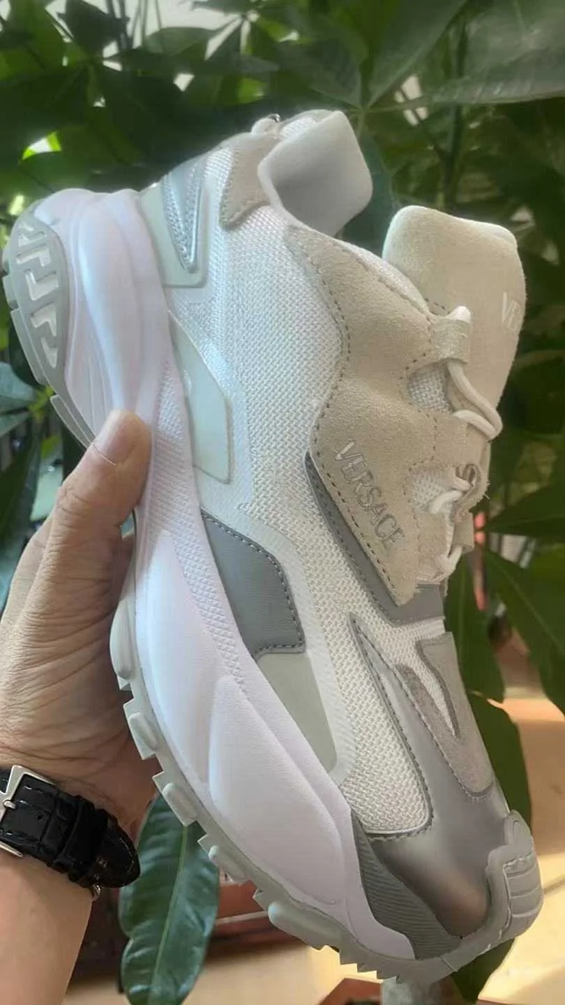 Versace Chain Reaction Sneakers — supplied view
