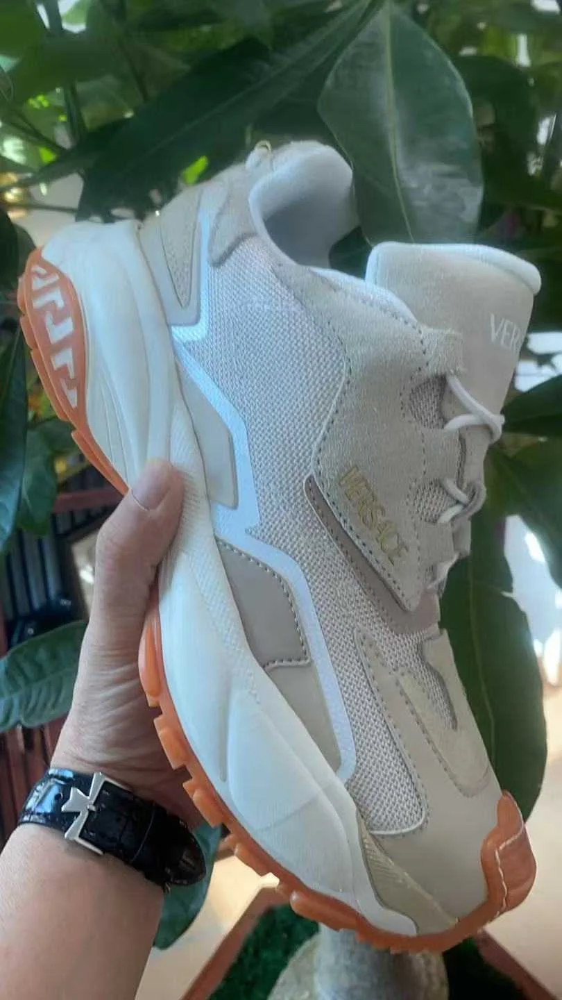 Versace Chain Reaction Sneakers — supplied view