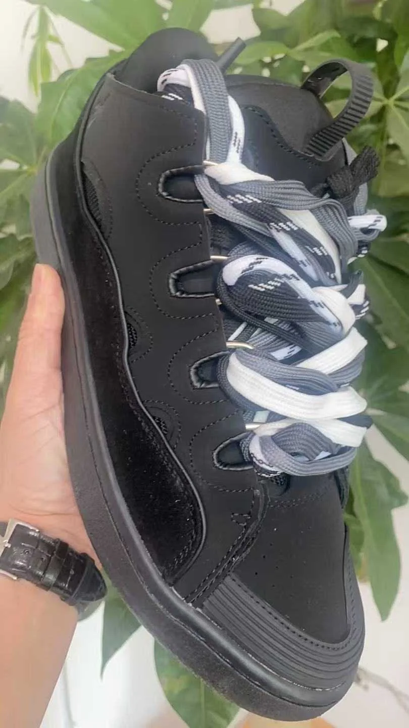 Lanvin Curb Sneakers — supplied view