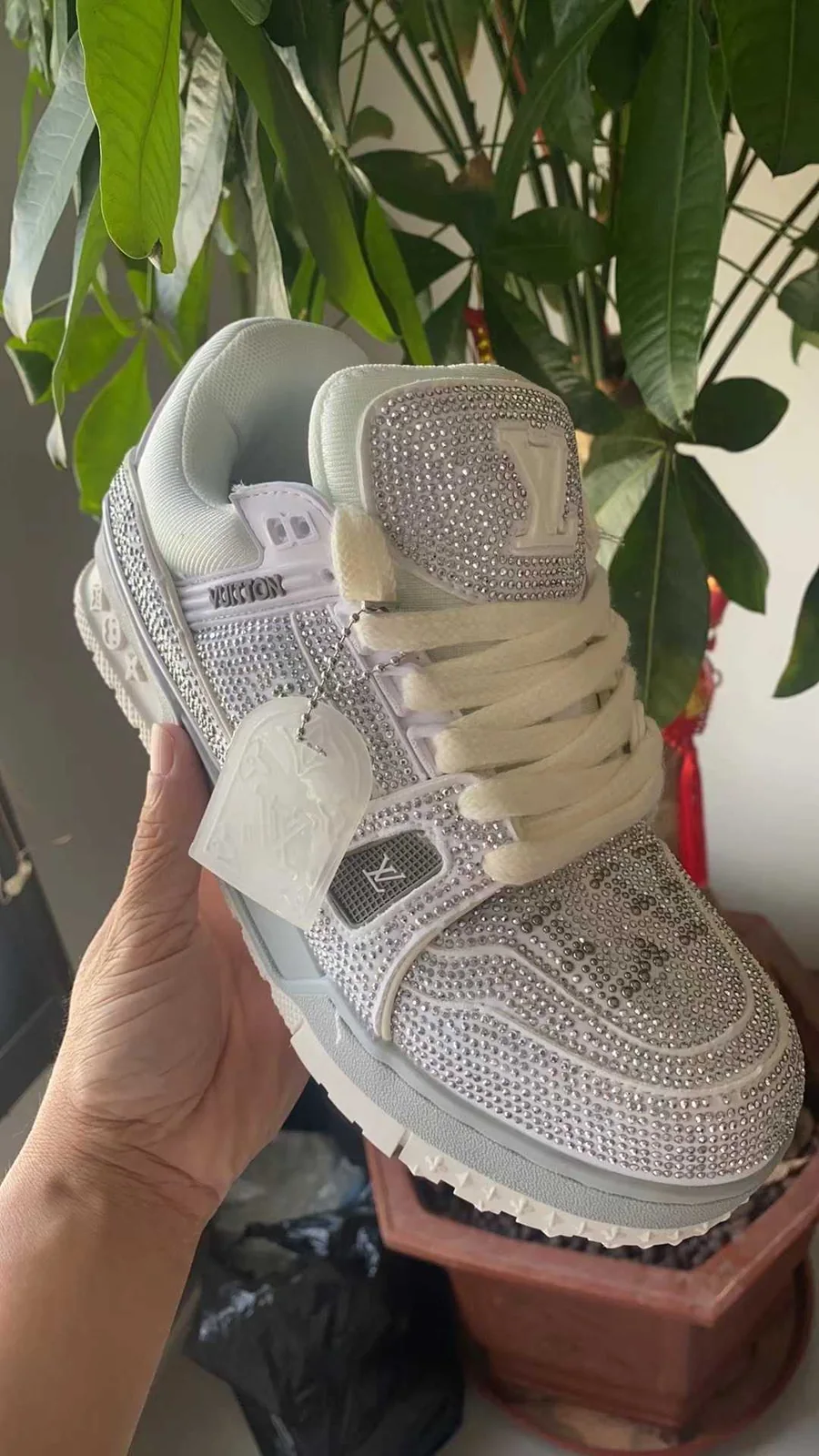 Louis Vuitton LV Trainer Maxi Sneaker — supplied view