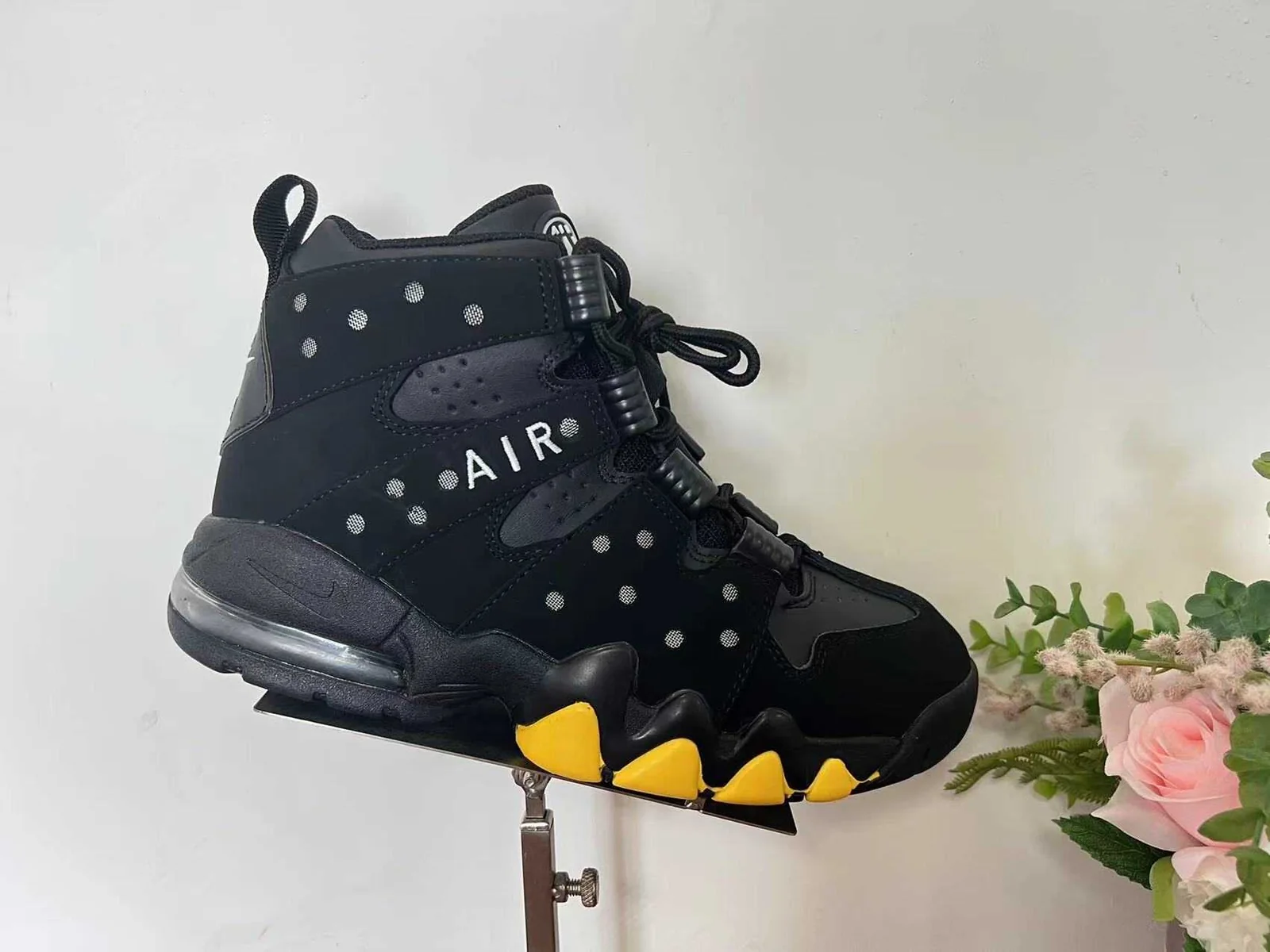 Nike Air Max2 CB '94 — Black / Silver / Yellow — supplied view