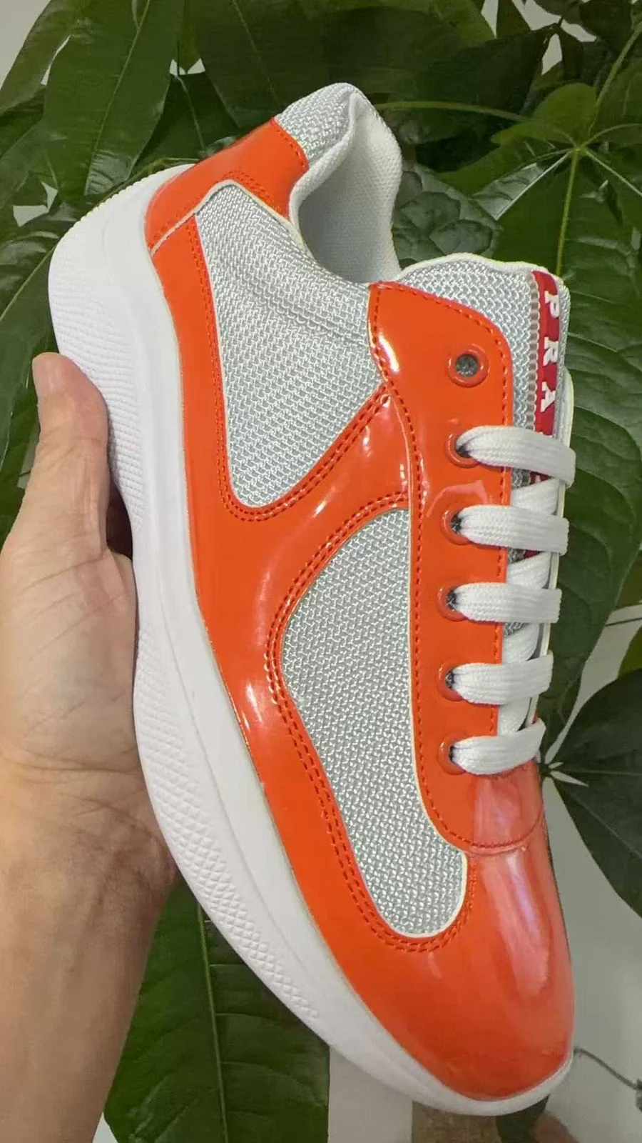 Prada America's Cup Sneakers — supplied view