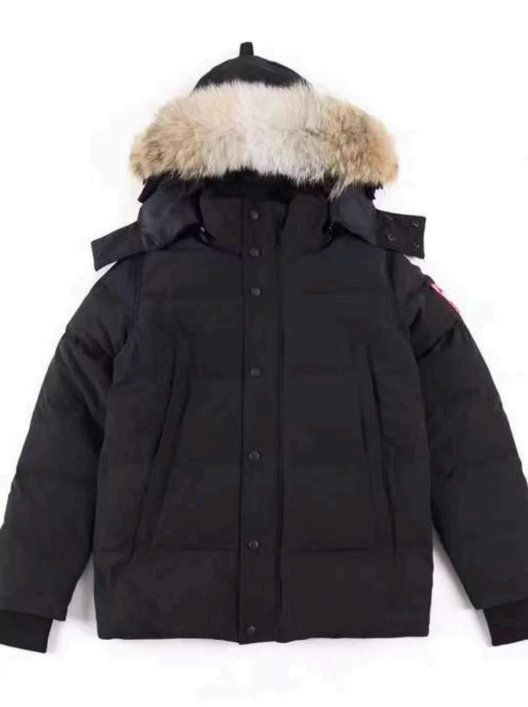 Canada Goose Wyndham Parka — Black — supplied view